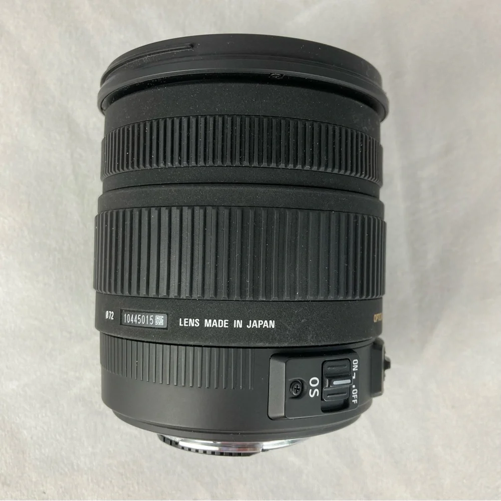Sigma Lens 17-70mm F2.8-4 DC Macro OS HSM for Sigma AF SA Mount w/ Box & Manual